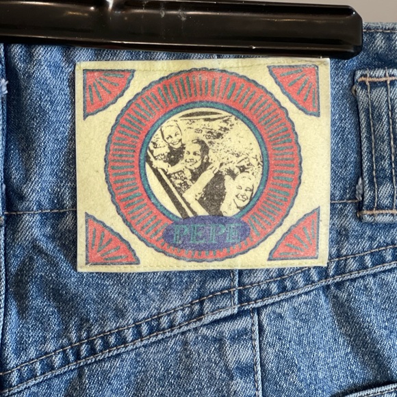 80’s/90’s PEPE JEANS, Denim High-Waisted, Baggy, Tapered Jeans -Women’s Size 24” - Picture 7 of 11